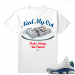 French Blue 13s Shirts White Need My Cut