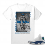 French Blue 13s Shirts White Rebel