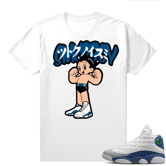 French Blue 13s Shirts White Snkrboy Astro