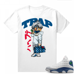 French Blue 13s Shirts White Trap Trunks