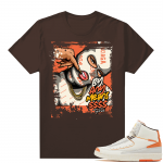 Jordan 2 Orange Sail Maison Chateau Rogue Shirts Brown TopRank By Any Means