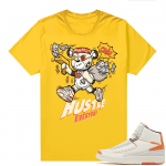 Jordan 2 Orange Sail Maison Chateau Rogue Shirts Gold Hustle Bear