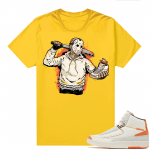 Jordan 2 Orange Sail Maison Chateau Rogue Shirts Gold Jason Cop