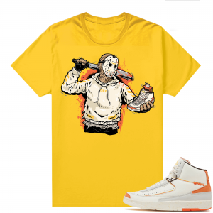 Jordan 2 Orange Sail Maison Chateau Rogue Shirts Gold Jason Cop