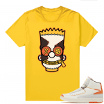 Jordan 2 Orange Sail Maison Chateau Rogue Shirts Gold Misfit Bart