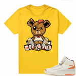 Jordan 2 Orange Sail Maison Chateau Rogue Shirts Gold Misfit Teddy