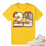 Jordan 2 Orange Sail Maison Chateau Rogue Shirts Gold Rare Air 23