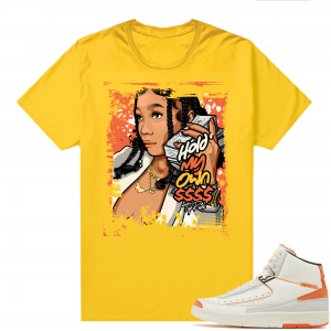 Jordan 2 Orange Sail Maison Chateau Rogue Shirts Gold TopRank Hold My Own