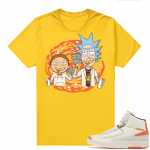 Jordan 2 Orange Sail Maison Chateau Rogue Shirts Gold Trap Rick N Morty