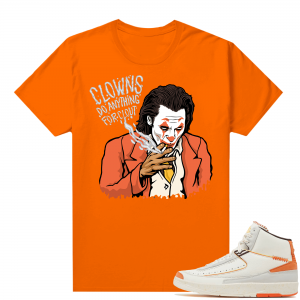 Jordan 2 Orange Sail Maison Chateau Rogue Shirts Orange Anything For Clout