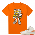 Jordan 2 Orange Sail Maison Chateau Rogue Shirts Orange Savage Mode