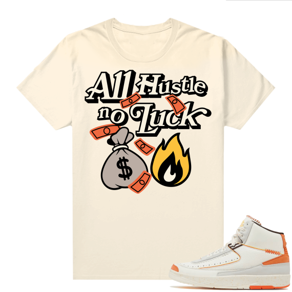 Jordan 2 Orange Sail Maison Chateau Rogue Shirts Sail All Hustle