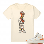 Jordan 2 Orange Sail Maison Chateau Rogue Shirts Sail Bored Ape Sneakerhead