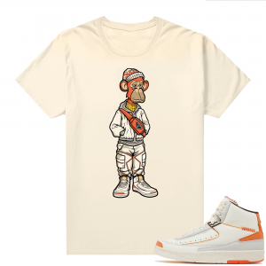 Jordan 2 Orange Sail Maison Chateau Rogue Shirts Sail Bored Ape Sneakerhead