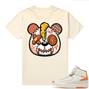 Jordan 2 Orange Sail Maison Chateau Rogue Shirts Sail Heartbreak bear