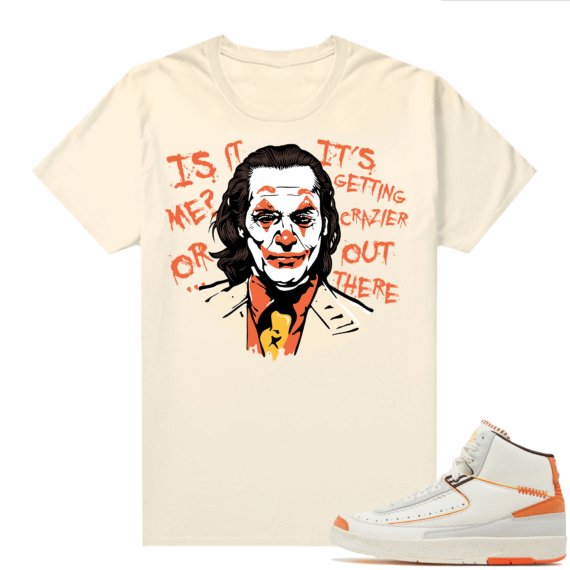 Jordan 2 Orange Sail Maison Chateau Rogue Shirts Sail Joker