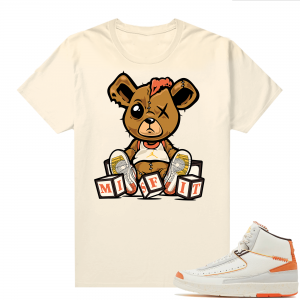 Jordan 2 Orange Sail Maison Chateau Rogue Shirts Sail Misfit Teddy