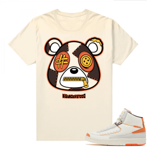 Jordan 2 Orange Sail Maison Chateau Rogue Shirts Sail Misunderstood Bear