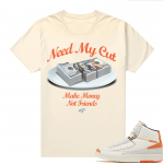 Jordan 2 Orange Sail Maison Chateau Rogue Shirts Sail Need My Cut