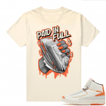 Jordan 2 Orange Sail Maison Chateau Rogue Shirts Sail Paid In Full