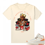 Jordan 2 Orange Sail Maison Chateau Rogue Shirts Sail Rare Air GOAT