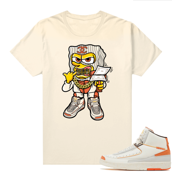 Jordan 2 Orange Sail Maison Chateau Rogue Shirts Sail Savage Mode