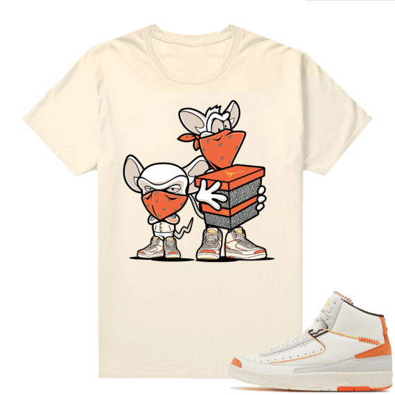 Jordan 2 Orange Sail Maison Chateau Rogue Shirts Sail Take over the Game