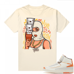 Jordan 2 Orange Sail Maison Chateau Rogue Shirts Sail TopRank Make it Rain