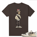 Travis Scott Jordan 1 Low Reverse Mocha Shirts Brown Bored Ape Sneakerhead