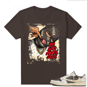 Travis Scott Jordan 1 Low Reverse Mocha Shirts Brown By Any means