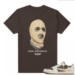 Travis Scott Jordan 1 Low Reverse Mocha Shirts Brown Dead Presidents