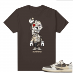 Travis Scott Jordan 1 Low Reverse Mocha Shirts Brown Nuwave Bear Anatomy