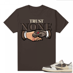 Travis Scott Jordan 1 Low Reverse Mocha Shirts Brown Trust None