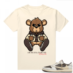 Travis Scott Jordan 1 Low Reverse Mocha Shirts Sail Air Bear