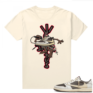 Travis Scott Jordan 1 Low Reverse Mocha Shirts Sail Fly Kicks Travis 1s