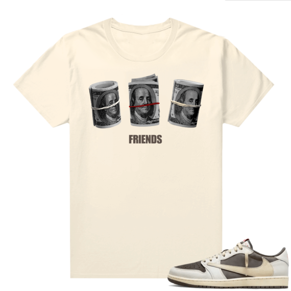 Travis Scott Jordan 1 Low Reverse Mocha Shirts Sail Friends