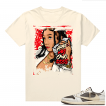 Travis Scott Jordan 1 Low Reverse Mocha Shirts Sail Hold My Own