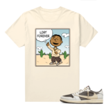 Travis Scott Jordan 1 Low Reverse Mocha Shirts Sail Lost Forever