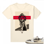 Travis Scott Jordan 1 Low Reverse Mocha Shirts Sail Marcello Gior Death Before Dishoner