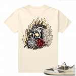 Travis Scott Jordan 1 Low Reverse Mocha Shirts Sail Marcello Gior Rare Love