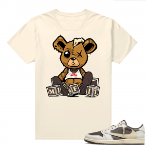 Travis Scott Jordan 1 Low Reverse Mocha Shirts Sail Misfit Teddy