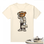 Travis Scott Jordan 1 Low Reverse Mocha Shirts Sail Soulja Bear