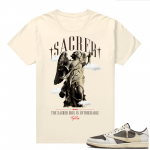 Travis Scott Jordan 1 Low Reverse Mocha Shirts Sail TopRank Untouchable