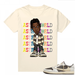 Travis Scott Jordan 1 Low Reverse Mocha Shirts Sail Travis Scott Toon Astroworld