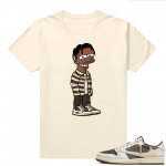 Travis Scott Jordan 1 Low Reverse Mocha Shirts Sail Travis Simpson