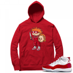 Cherry 11s  Hoodie Red Chucky Imposter