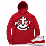 Cherry 11s  Hoodie Red Misunderstood Monkey