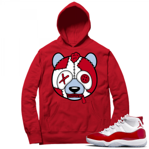 Cherry 11s  Hoodie Red Misunderstood Panda