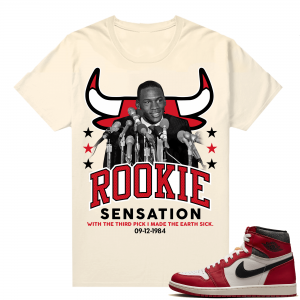 Chicago 1s Lost and Found  Shirt Sail MJ Rookie Sensation