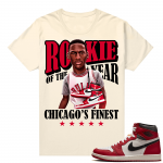 Chicago 1s Lost and Found  Shirt Sail MJ Rookie of the Year